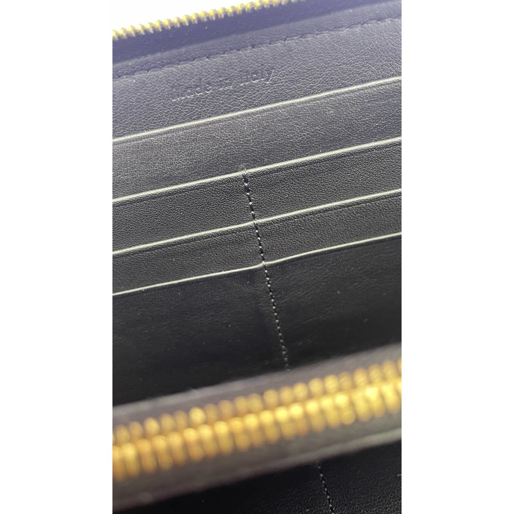 Celine Black Leather “ABC” Wallet - Picture 7 of 9